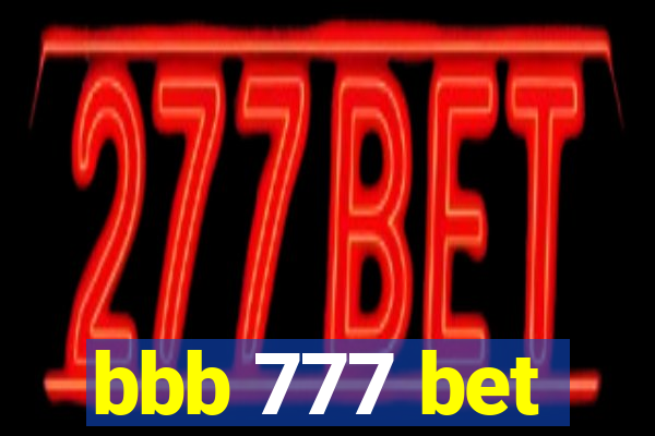 bbb 777 bet